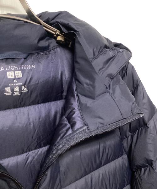 UNIQLO（ユニクロ）UNIQLO (ユニクロ) ウルトラライトダウンロングコート ネイビー サイズ:XLの古着・服飾アイテム
