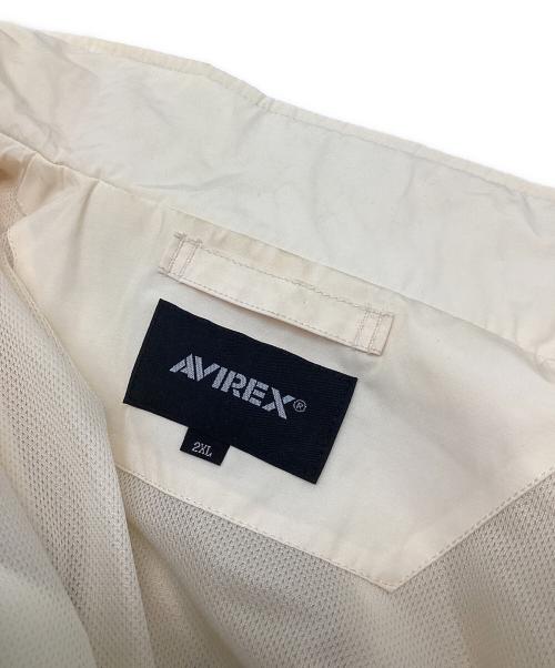 AVIREX（アヴィレックス）AVIREX (アヴィレックス) ケーブジャケット アイボリー サイズ:2XLの古着・服飾アイテム