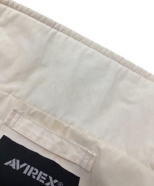AVIREX（アヴィレックス）AVIREX (アヴィレックス) ケーブジャケット アイボリー サイズ:2XLの古着・服飾アイテム