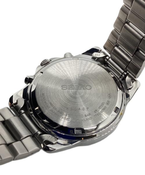 SEIKO（セイコー）SEIKO (セイコー) クロノグラフ レッドの古着・服飾アイテム