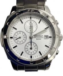 SEIKO（セイコー）の古着「クロノグラフ」｜ホワイト