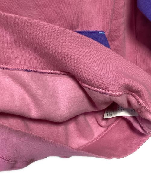 NIKE（ナイキ）NIKE (ナイキ) プルオーバーパーカー ピンク×ブルー サイズ:Mの古着・服飾アイテム