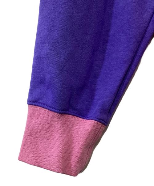 NIKE（ナイキ）NIKE (ナイキ) プルオーバーパーカー ピンク×ブルー サイズ:Mの古着・服飾アイテム