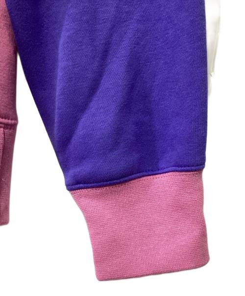 NIKE（ナイキ）NIKE (ナイキ) プルオーバーパーカー ピンク×ブルー サイズ:Mの古着・服飾アイテム