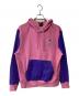 NIKE（ナイキ）の古着「プルオーバーパーカー」｜ピンク×ブルー
