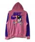 NIKE (ナイキ) プルオーバーパーカー ピンク×ブルー サイズ:M：5000円