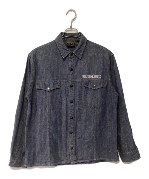 VANS（ヴァンズ）VANS (ヴァンズ) デニムシャツジャケット インディゴ サイズ:Mの古着・服飾アイテム