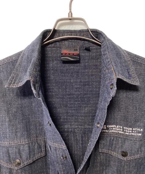 VANS（ヴァンズ）VANS (ヴァンズ) デニムシャツジャケット インディゴ サイズ:Mの古着・服飾アイテム