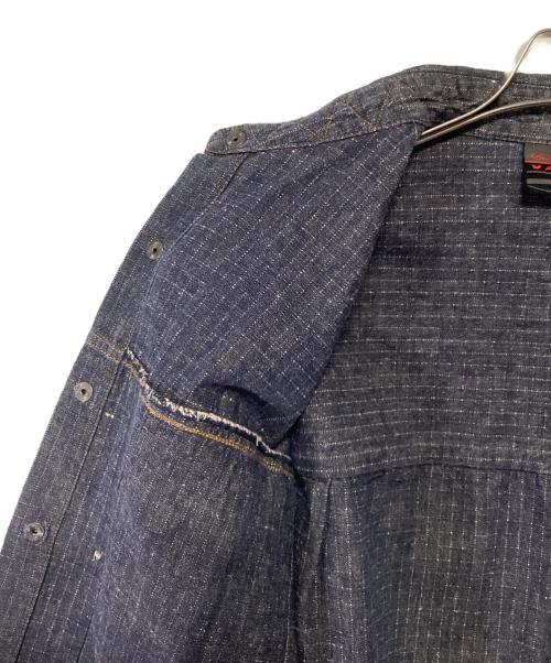 VANS（ヴァンズ）VANS (ヴァンズ) デニムシャツジャケット インディゴ サイズ:Mの古着・服飾アイテム