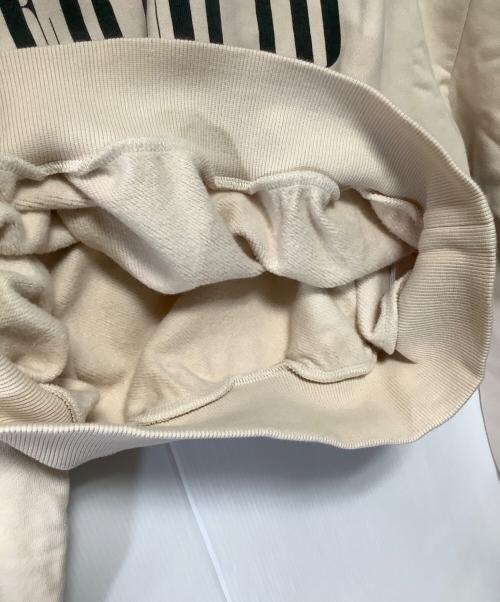 HER LIP TO（ハーリップトゥ）HER LIP TO (ハーリップトゥ) Cherish Oversized Sweatshirt ベージュ サイズ:Fの古着・服飾アイテム