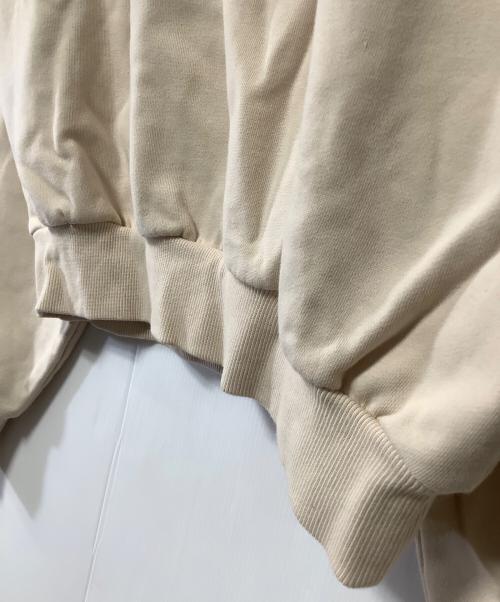 HER LIP TO（ハーリップトゥ）HER LIP TO (ハーリップトゥ) Cherish Oversized Sweatshirt ベージュ サイズ:Fの古着・服飾アイテム