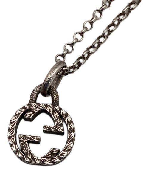GUCCI（グッチ）GUCCI (グッチ) インターロッキングGアラベスク シルバーカラーの古着・服飾アイテム