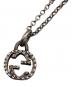 GUCCI (グッチ) インターロッキングGアラベスク シルバーカラー：27000円