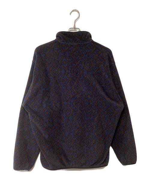 Patagonia SYNCHILLA（パタゴニア シンチラ）Patagonia SYNCHILLA (パタゴニア シンチラ) ライトウェイトシンチラスナップT ブラウン×ブルー サイズ:Lの古着・服飾アイテム
