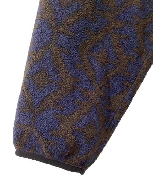 Patagonia SYNCHILLA（パタゴニア シンチラ）Patagonia SYNCHILLA (パタゴニア シンチラ) ライトウェイトシンチラスナップT ブラウン×ブルー サイズ:Lの古着・服飾アイテム