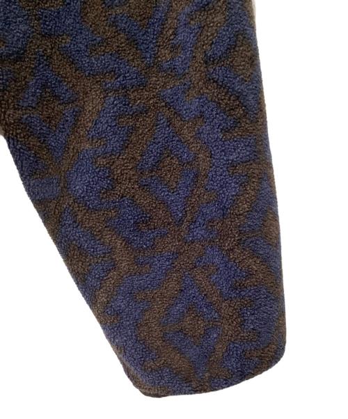 Patagonia SYNCHILLA（パタゴニア シンチラ）Patagonia SYNCHILLA (パタゴニア シンチラ) ライトウェイトシンチラスナップT ブラウン×ブルー サイズ:Lの古着・服飾アイテム