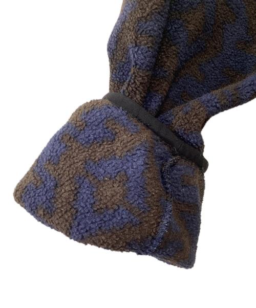 Patagonia SYNCHILLA（パタゴニア シンチラ）Patagonia SYNCHILLA (パタゴニア シンチラ) ライトウェイトシンチラスナップT ブラウン×ブルー サイズ:Lの古着・服飾アイテム