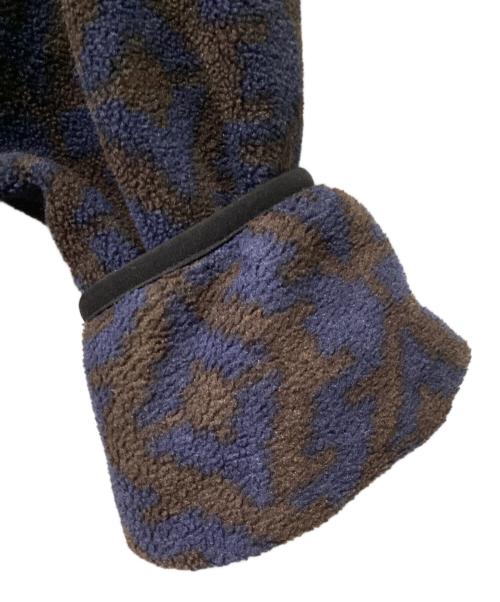 Patagonia SYNCHILLA（パタゴニア シンチラ）Patagonia SYNCHILLA (パタゴニア シンチラ) ライトウェイトシンチラスナップT ブラウン×ブルー サイズ:Lの古着・服飾アイテム