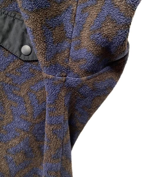 Patagonia SYNCHILLA（パタゴニア シンチラ）Patagonia SYNCHILLA (パタゴニア シンチラ) ライトウェイトシンチラスナップT ブラウン×ブルー サイズ:Lの古着・服飾アイテム