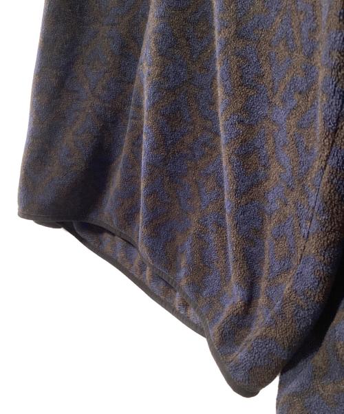 Patagonia SYNCHILLA（パタゴニア シンチラ）Patagonia SYNCHILLA (パタゴニア シンチラ) ライトウェイトシンチラスナップT ブラウン×ブルー サイズ:Lの古着・服飾アイテム