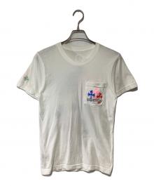CHROME HEARTS（クロムハーツ）の古着「Multi Color Cemetery Cross T-Shirt」｜ホワイト