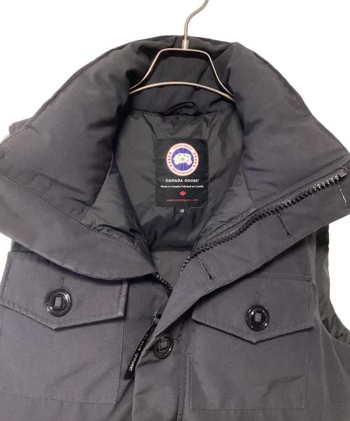 CANADA GOOSE（カナダグース）CANADA GOOSE (カナダグース) モントリオールダウンベスト ブラック サイズ:Lの古着・服飾アイテム