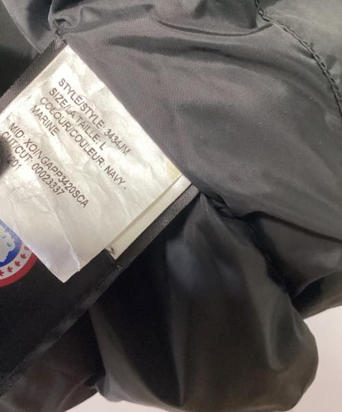 CANADA GOOSE（カナダグース）CANADA GOOSE (カナダグース) モントリオールダウンベスト ブラック サイズ:Lの古着・服飾アイテム