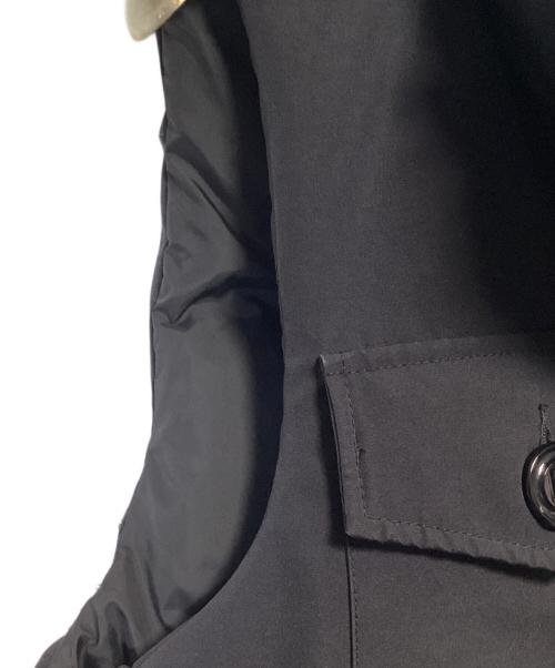 CANADA GOOSE（カナダグース）CANADA GOOSE (カナダグース) モントリオールダウンベスト ブラック サイズ:Lの古着・服飾アイテム