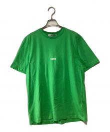 MSGM（エムエスジーエム）の古着「半袖Tシャツ」｜グリーン