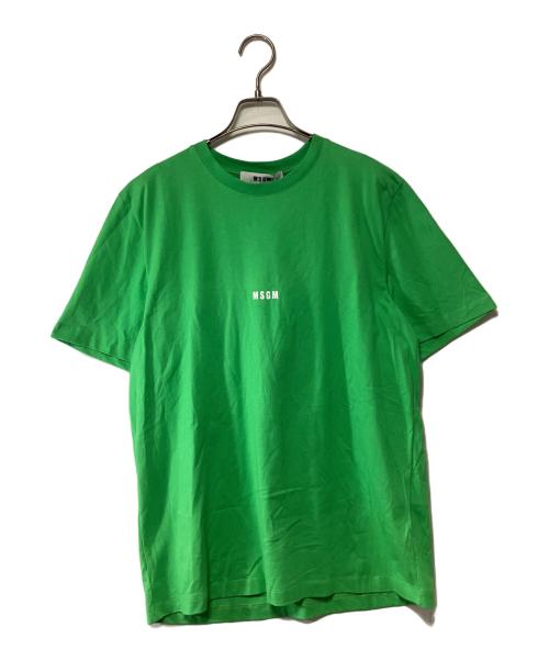 MSGM（エムエスジーエム）MSGM (エムエスジーエム) 半袖Tシャツ グリーン サイズ:Mの古着・服飾アイテム