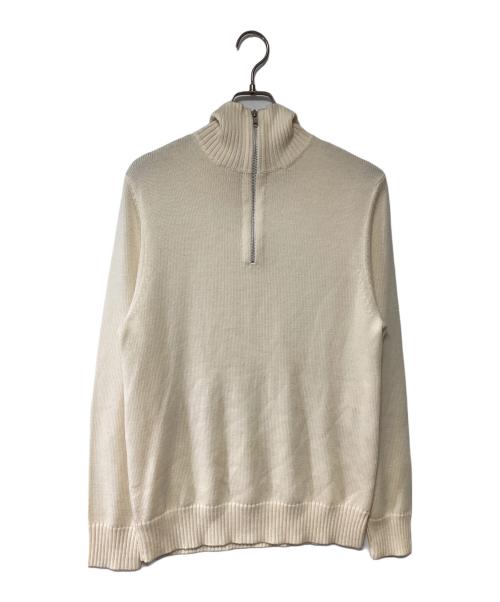 theory（セオリー）theory (セオリー) ハーフジップニット アイボリー サイズ:40の古着・服飾アイテム