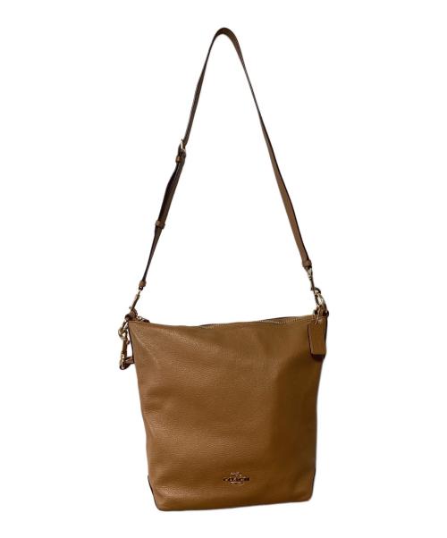 COACH（コーチ）COACH (コーチ) 2WAYバッグ キャメルの古着・服飾アイテム