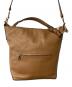COACH (コーチ) 2WAYバッグ キャメル：10000円