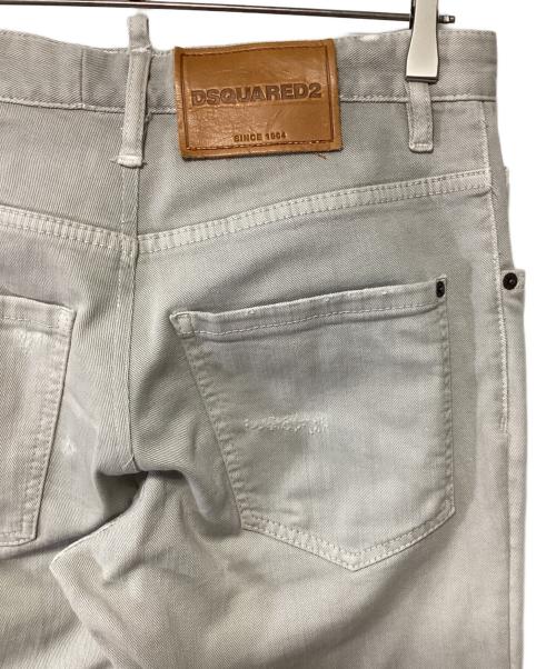 DSQUARED2（ディースクエアード）DSQUARED2 (ディースクエアード) スケータージーンズ ライトグレー サイズ:50の古着・服飾アイテム