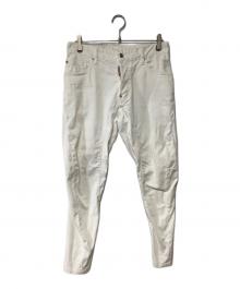 DSQUARED2（ディースクエアード）の古着「ジーンズ」｜ホワイト