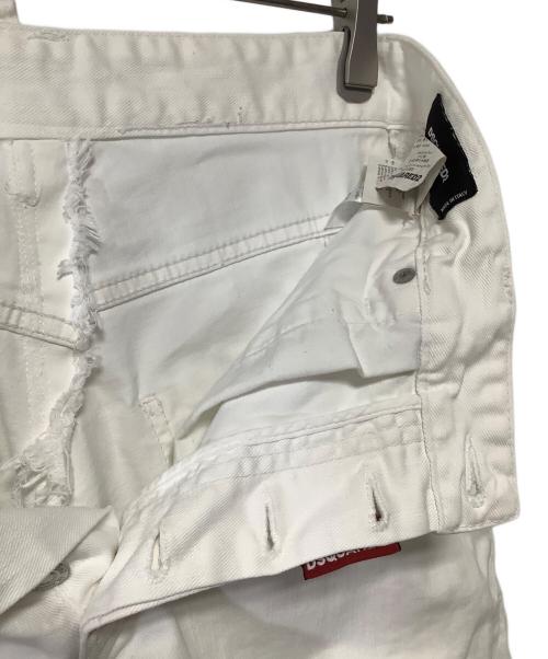 DSQUARED2（ディースクエアード）DSQUARED2 (ディースクエアード) ジーンズ ホワイト サイズ:48の古着・服飾アイテム