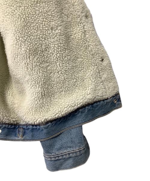 LEVI'S（リーバイス）LEVI'S (リーバイス) 裏ボアデニムジャケット ブルー サイズ:Lの古着・服飾アイテム