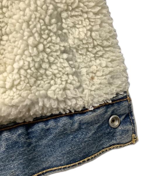 LEVI'S（リーバイス）LEVI'S (リーバイス) 裏ボアデニムジャケット ブルー サイズ:Lの古着・服飾アイテム