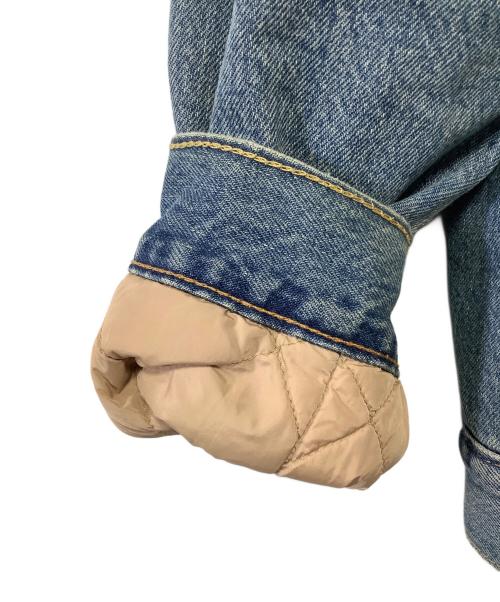 LEVI'S（リーバイス）LEVI'S (リーバイス) 裏ボアデニムジャケット ブルー サイズ:Lの古着・服飾アイテム