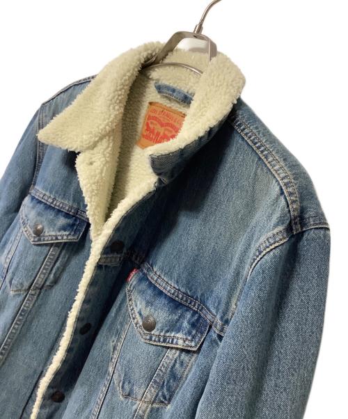LEVI'S（リーバイス）LEVI'S (リーバイス) 裏ボアデニムジャケット ブルー サイズ:Lの古着・服飾アイテム