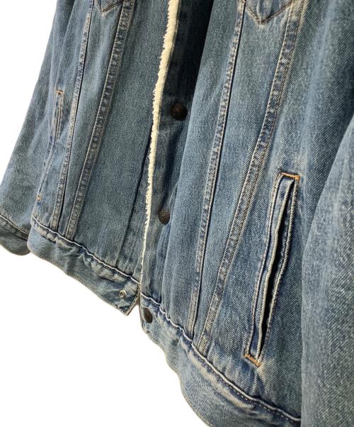 LEVI'S（リーバイス）LEVI'S (リーバイス) 裏ボアデニムジャケット ブルー サイズ:Lの古着・服飾アイテム