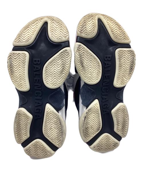 BALENCIAGA（バレンシアガ）BALENCIAGA (バレンシアガ) ダッドスニーカー ホワイト×ブラック×ピンク サイズ:24の古着・服飾アイテム