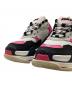中古・古着 BALENCIAGA (バレンシアガ) ダッドスニーカー ホワイト×ブラック×ピンク サイズ:24：15000円