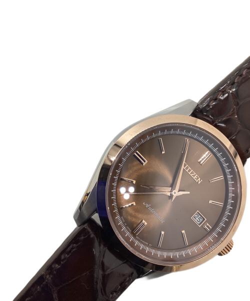 CITIZEN（シチズン）CITIZEN (シチズン) リストウォッチ ブラウンの古着・服飾アイテム