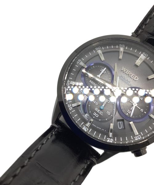 SEIKO WIRED（セイコーワイヤード）SEIKO WIRED (セイコーワイヤード) クロノグラフ ブラックの古着・服飾アイテム