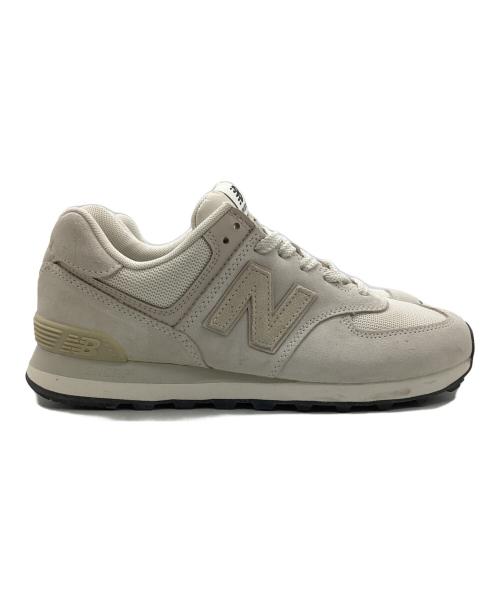 NEW BALANCE（ニューバランス）NEW BALANCE (ニューバランス) ローカットスニーカー アイボリー サイズ:26.5の古着・服飾アイテム