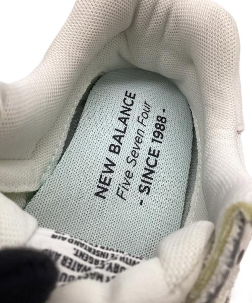 NEW BALANCE（ニューバランス）NEW BALANCE (ニューバランス) ローカットスニーカー アイボリー サイズ:26.5の古着・服飾アイテム