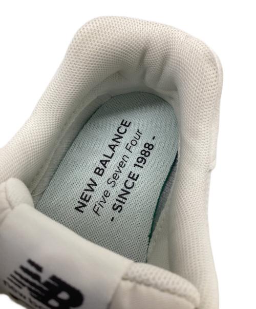 NEW BALANCE（ニューバランス）NEW BALANCE (ニューバランス) ローカットスニーカー アイボリー サイズ:26.5の古着・服飾アイテム