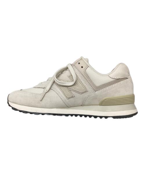 NEW BALANCE（ニューバランス）NEW BALANCE (ニューバランス) ローカットスニーカー アイボリー サイズ:26.5の古着・服飾アイテム