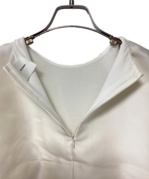 shirocon（シロコン）shirocon (シロコン) シルキーホイップブラウス アイボリー サイズ:38の古着・服飾アイテム